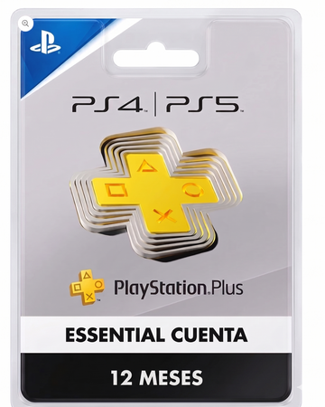 PS Plus Essential - 12 Meses (Inglés)